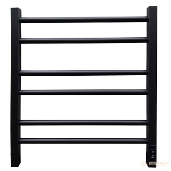 полотенцесушитель электрический с/т grois nex gr-111 500/600 п6 ral9005 u черный матовый