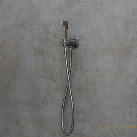 гигиенический душ lemark solo lm7172gm,  с прогрессивным смесителем, графит