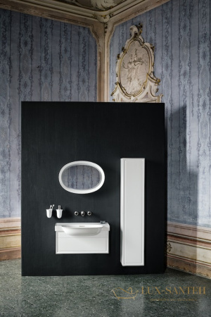 раковина laufen the new classic 8.1385.5.000.109.1 подвесная 80 см, белый глянцевый