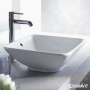 раковина накладная duravit bacino 0333420000 420х420 мм, белый