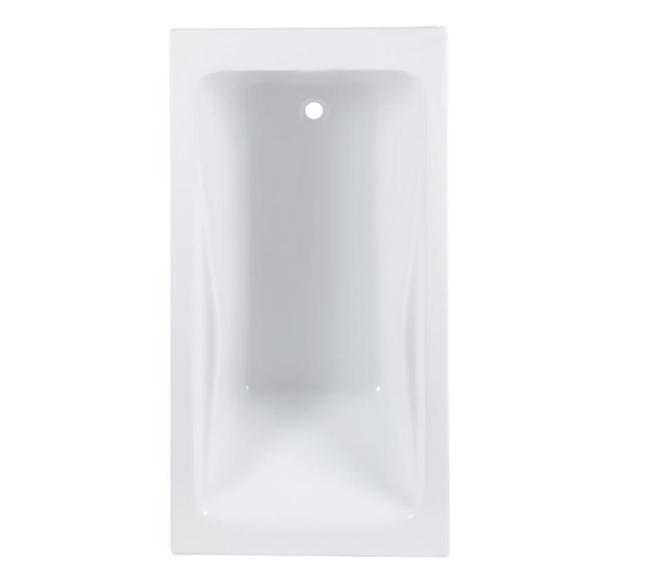 акриловая ванна jacob delafon odeon e6061ru-00 150*75 см, белый
