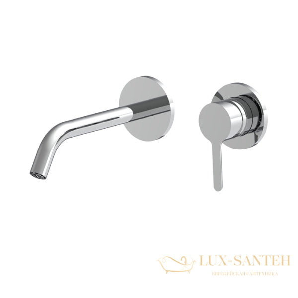 смеситель для раковины встраиваемый fima carlo frattini snap, f3121wlx8cr, хром глянцевый