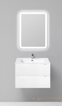 тумба под раковину belbagno etna 39 etna39-700/390-2c-so-bl-p подвесная, bianco lucido