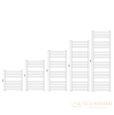 полотенцесушитель grota vento 53/120, хром