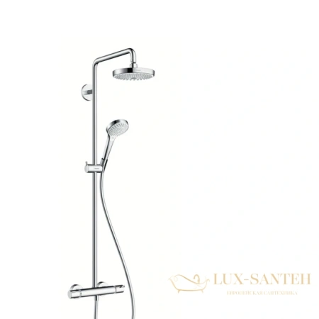 душевая система hansgrohe croma select s 180 2jet showerpipe 27254400