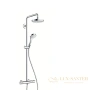 душевая система hansgrohe croma select s 180 2jet showerpipe 27254400