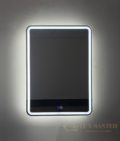 зеркало belbagno spc spc-mar-600-800-led-tch-phone с подсветкой, с сенсорным выключателем с bluetooth с микрофоном с динамиками