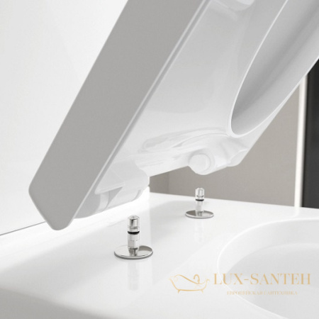 унитаз напольный безободковый villeroy&boch architectura, 5691r001, 70х37 см, directflush, белый глянцевый