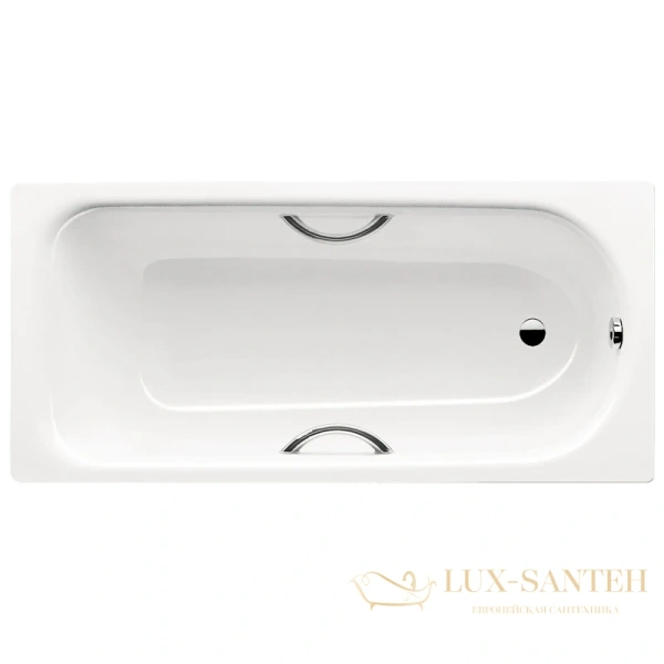 стальная ванна kaldewei saniform plus star 133600013001 336 170х75 см с покрытием easy-clean, белый 