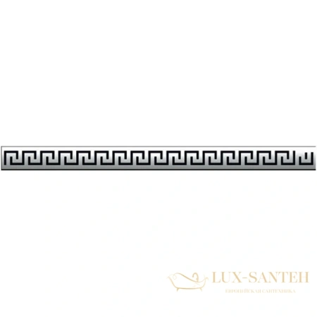 душевой канал berges b1 antik 091027 900 мм, хром