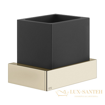 стакан подвесной черный gessi inverso accessories 20808.726, brass brushed pvd