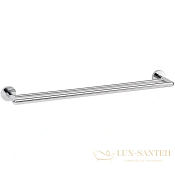 полотенцедержатель bemeta stella 166204052 65,4 см, двойной, хром