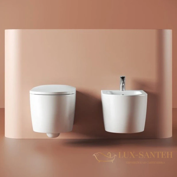 биде artceram monet mnb0010100 подвесное, белый