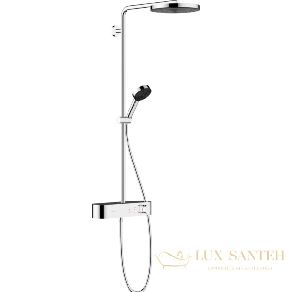 термостатическая душевая система hansgrohe pulsify showerpipe 260 1jet 24220000