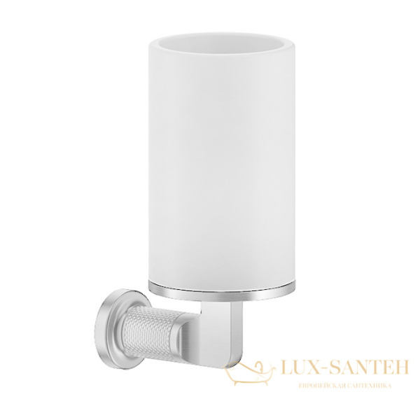 стакан gessi inciso 58507.031, хром/белый