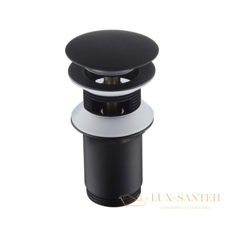 донный клапан timo 8011/03, черный