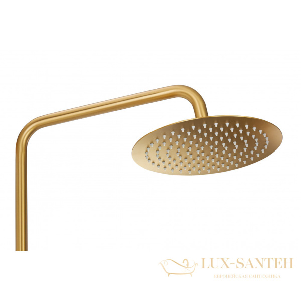 душевая система для ванны milacio ultra mcu.151.gd, золото брашированное