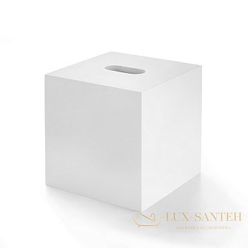 контейнер для салфеток настольный 3sc bemood white bemw71a, белый