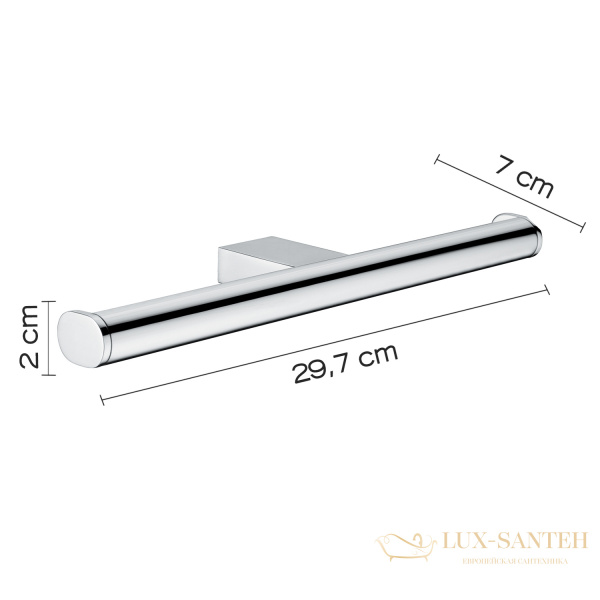 бумагодержатель двойной gedy canarie a229(13), хром
