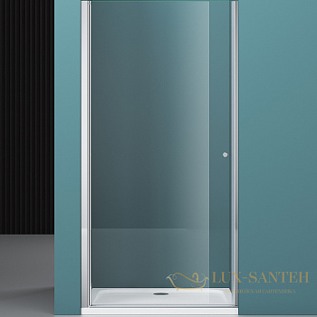 душевая дверь belbagno etna etna-b-1-100-c-cr-90 100 см профиль хром, стекло прозрачное 