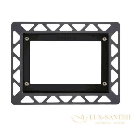 монтажная рамка tece 9240647 для установки панелей смыва на уровне стены, черная