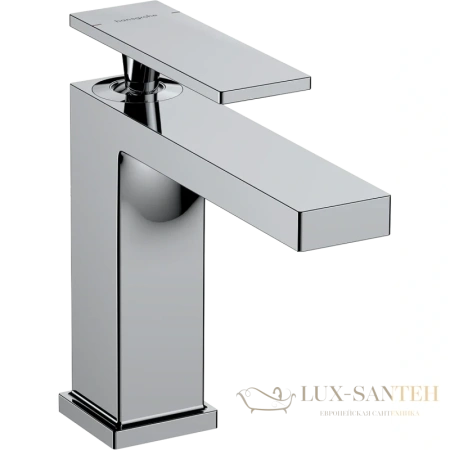 смеситель для раковины hansgrohe tecturis e 73010000 с донным клапаном, хром
