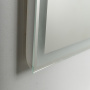 зеркало belbagno spc-grt-1000-800-led-tch-snd 100 см с подсветкой с голосовым управлением и подогревом, белый