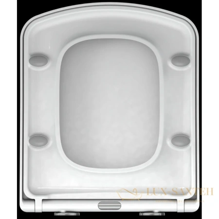 сиденье для унитаза allen brau liberty 4.33006.20 с микролифтом, белый