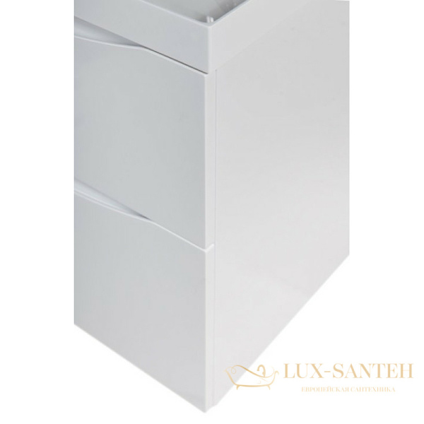 тумба под раковину belbagno marino marino-h60-1000-2c-so-bl-p 100 см подвесная, bianco lucido