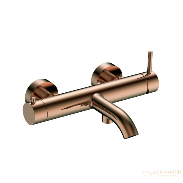 смеситель для ванны aquame siena aqm6212bc, медь брашированная