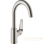 смеситель для кухни hansgrohe focus m42 71802800, сталь