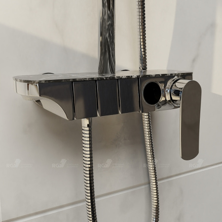 душевая система rgw shower panels 51140133-01 sp-33, хром