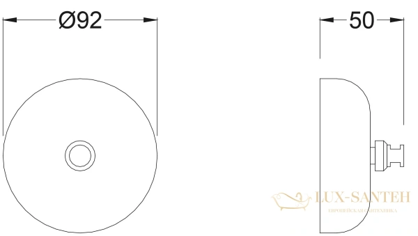 веревка для белья timo saona 13075/00, хром