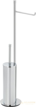 стойка stil haus hashi 969(08) h63 см: бумагодержатель/ерш металлический, хром