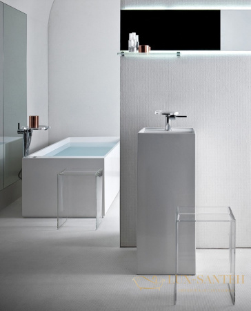 раковина laufen kartell by 8.1133.1.400.111.1 напольная 38 см, белый глянцевый