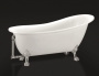 акриловая ванна belbagno bb06-1700 170x76, белый