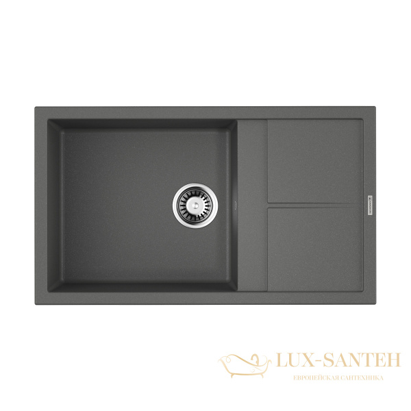 кухонная мойка omoikiri sumi 86-pl tetogranit х платина, 4993651