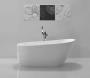 акриловая ванна belbagno bb62-1700 170x72 см, белый