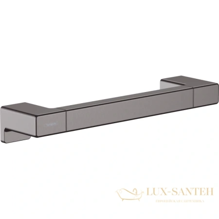 поручень hansgrohe addstoris 41744340, шлифованный черный хром
