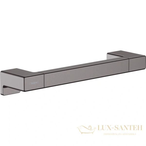 поручень hansgrohe addstoris 41744340, шлифованный черный хром