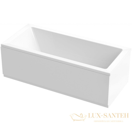 акриловая ванна cezares plane plane-190-90-49-w37 190x90 без гидромассажа, белый