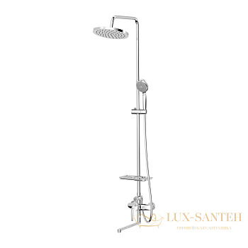 душевая система для ванны lemark linara lm0462cf, хром
