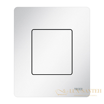 металлическая панель смыва для писсуара tecesolid, белая глянцевая, 9242432