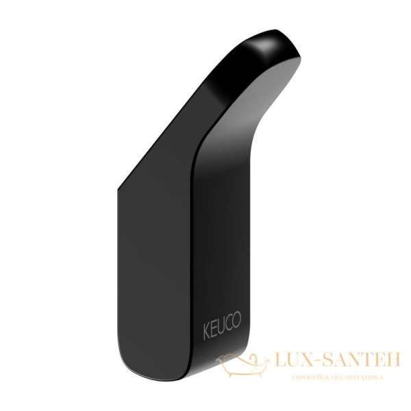 крючок keuco aveno 14614370000, черный матовый