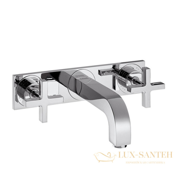 смеситель встраиваемый для раковины, axor citterio, 39144000, с донным клапаном (внешняя часть), хром