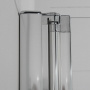 душевая дверь cezares elena elena-w-b-11-30+70-c-cr 100 см профиль хром, стекло прозрачное