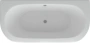акриловая ванна aquatek морфей 190x90 mor190-0000014 без гидромассажа, с фронтальным экраном+боковые экраны 2шт.
