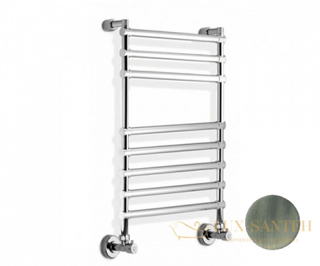 полотенцесушитель водяной margaroli sole 464-8 4643708bn, высота 76,2 см, ширина 43 см, никель