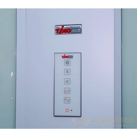 душевая кабина timo eco te-0701 100x100x218 см, стекло матовое