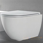 Унитаз подвесной безободковый AZZURRA Comoda, CMVCSPE00000BI, 51,5x36см, цвет белый